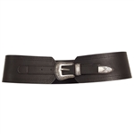 3" wide contour belt with Western Buckle Set