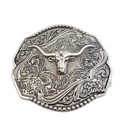 Western Long Horn Buckle